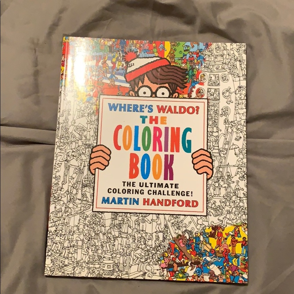 Where’s Waldo Coloring Book